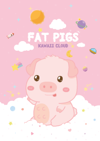 Fat Pigs Candy Cotton Pink