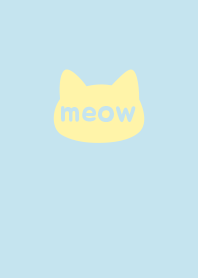 meow (Miao) / Light blue yellow