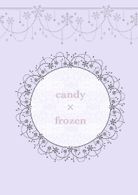 Candy frozen -purple-
