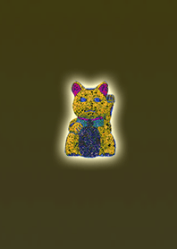 幸運のゴールド招き猫