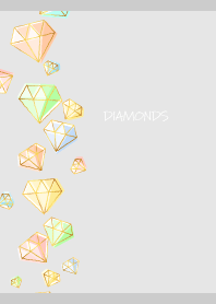 Diamond of Happiness2 on gray