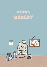 otterotter2 bakery / sea blue