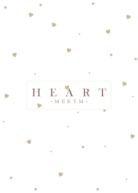 HEART Beige-MEKYM 18