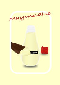 Theme of mayonnaise 2 (color of red)