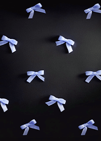 Minimal ribbon [Black&Blue]