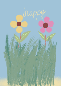Nature is happy