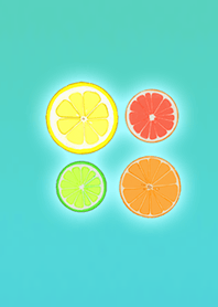 Adult citrus light blue