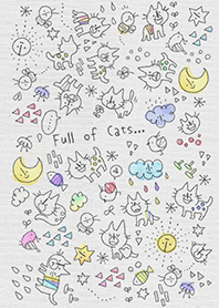 Full of cats...!<black>