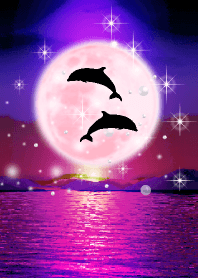 Lucky Strawberry Moon double dolphins11