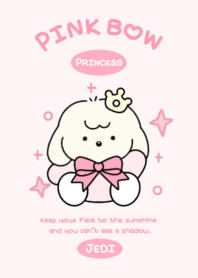 Jedi : pink bow princess