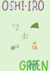 I found my OSHI-IRO , Green-76