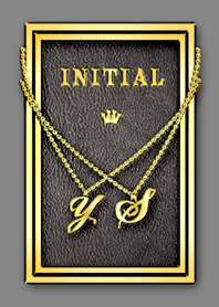 Initial Y S / Gold (English)