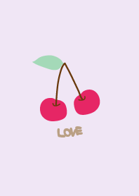 Cherries are my favorite24 from Japan