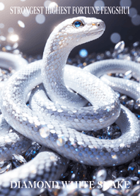 Diamond and white snake 46