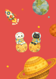 Space Cat02 red JP
