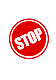 STOP STICKER***