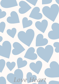 Love Heart -NATURAL BLUE-