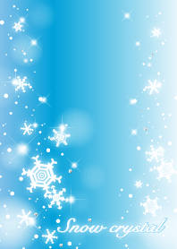 Snow crystal..