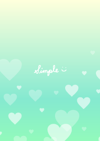 Gradation heart design4 from Japan