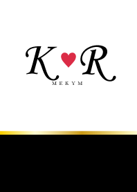 LOVE-INITIAL K&R イニシャル 8