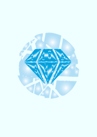 A blue diamond that increases luck