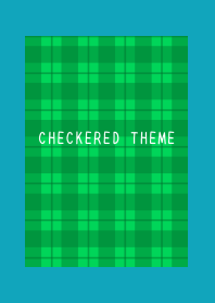 GREEN CHECKERED THEME-VIRIDIAN
