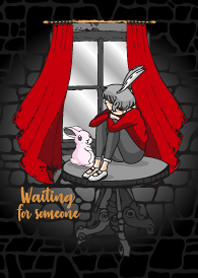 waiting for someone