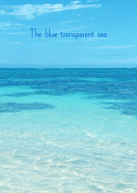 The blue transparent sea.MEKYM 37