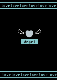mini love heart Theme Angel love14