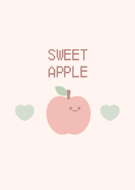 SWEET APPLE SIMPLE2 PINK BEIGE