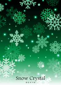 NIGHT SNOW-CHRISTMAS GREEN 2
