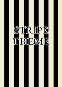 STRIPE THEMEj-BLACK&BEIGE