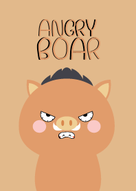 Angry Boar Face Theme