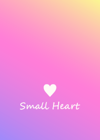 Small Heart *Purple+Pink-Yellow 2*