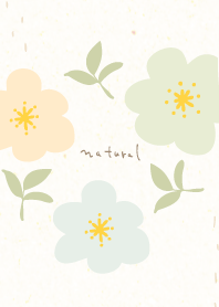 flower simple circle5 from Japan