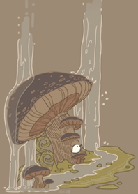 小白鳥:慢旅_菌菇