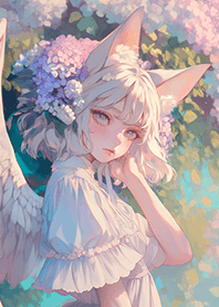 森林花園の狐狸天使❤️