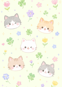 The Neko Gang and Cute Flowers 2 (Pp)