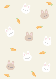 Rabbit love carrots2