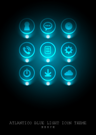 ATLANTICO BLUE LIGHT ICON THEME 2