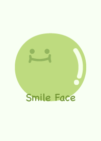 Smile Face - Green
