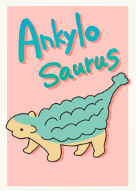 Ankylosaurus.<Dinosaur Theme Series>