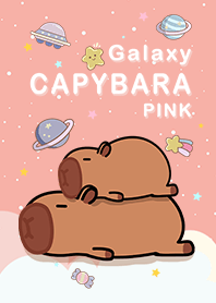 คาปิบารา/จักรวาลอันสวยงาม/สีชมพู