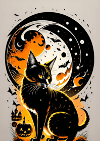 halloween cat 680F79