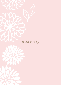 White flowers leaves Left24 from Japan