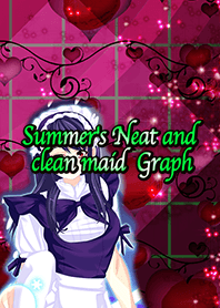 夏の清楚メイドマカロングラフ