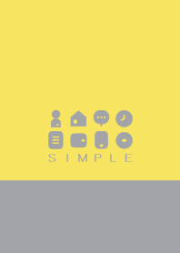 SIMPLE 2021(yellow gray)V.749b