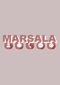 Colour your mind : Marsala