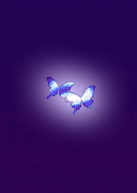 Dark Purple Light Butterfly