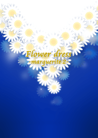 Gaun bunga - marguerite 2- *